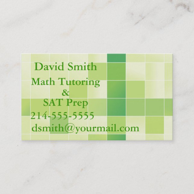 Business Card Template 31 (Front)