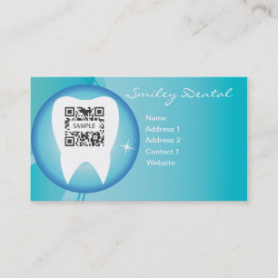 Business Card Template Dental Care