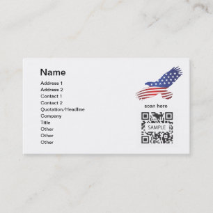 Business Card Template Eagle