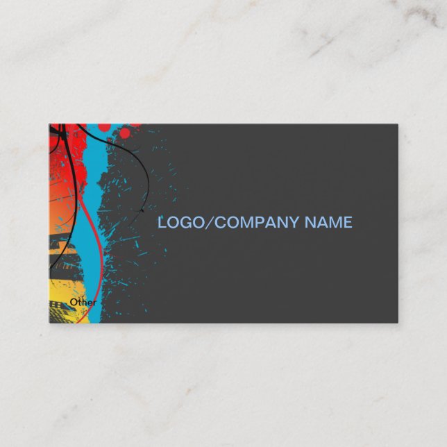 Business Card Template-Grange (Front)
