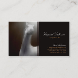 Business Card Template - Horse Painting Dark