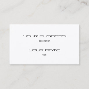 Business Card Template Luxury Executive Indestruct