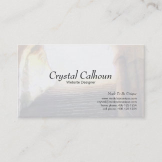 Business Card Template - Path to Light