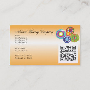 Business Card Template Perfume