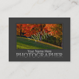 Business Card Templates For Photographers DIY