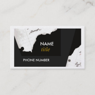 Business Card-Torn Edges Business Card