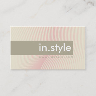 BUSINESS CARD :: trendy modern sway L5