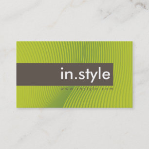 BUSINESS CARD :: trendy modern sway L6