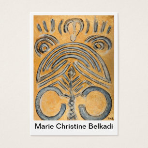 Business Card Unique Fine Art Abstract Artists