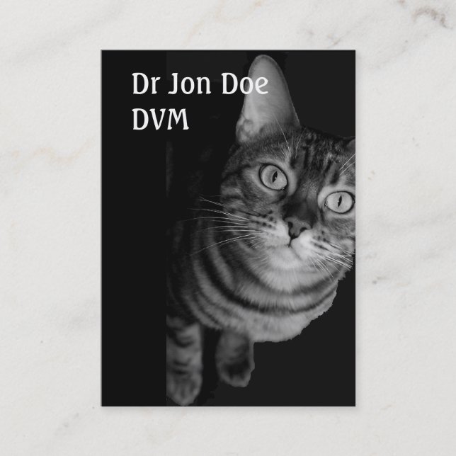 Business Card Vet IV (Front)