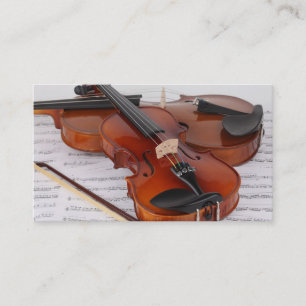 Business Card: Violin Service Card