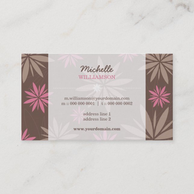 BUSINESS CARD :: vitality 8 (Front)