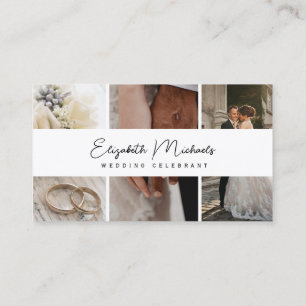 Business Card, Wedding Celebrant modern Business Card