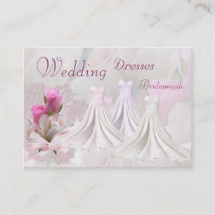 Business Card Wedding Dresses Boutique