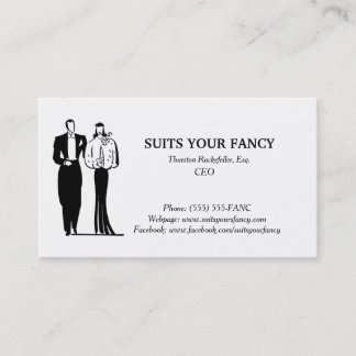 Business card with a classy style