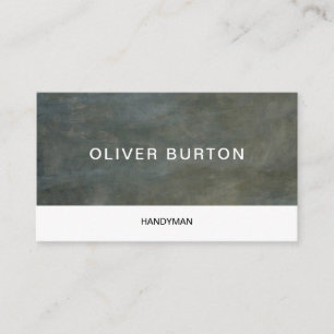 Business card with concrete texture.