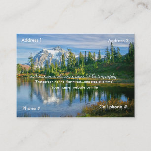 Business card with model release