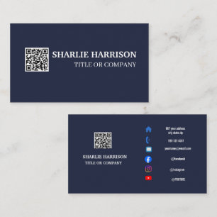 Business Card with QR Code
