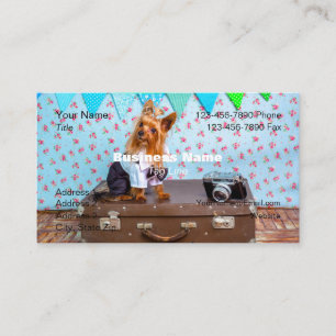 Business Card Yorkie Dog - HAMbyWG