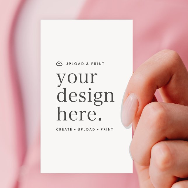 Business Card Your Design Upload (Creator Uploaded)