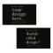Business Card Your Design Upload