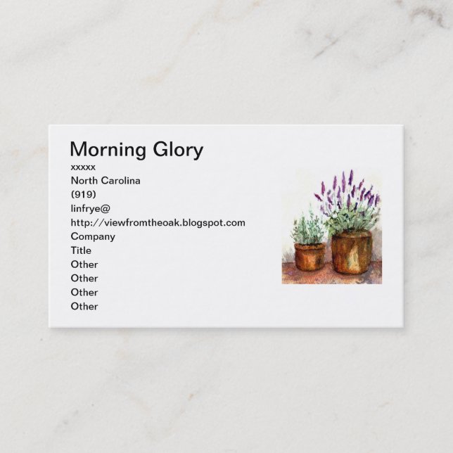 Business Cards (Front)