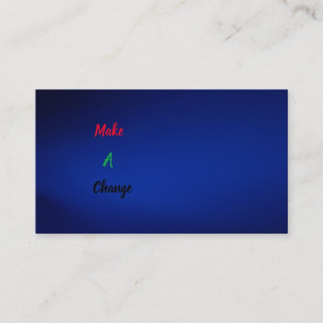 Business Cards (Front)