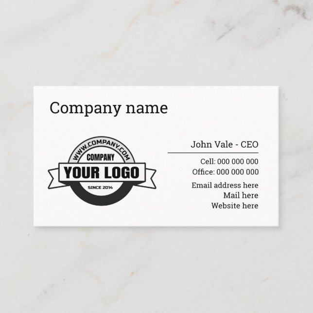 business cards (Front)