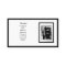 Business Cards - Black Picture Frame (white mat)