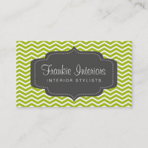 business cards > chevron2 [charcoal:lime]