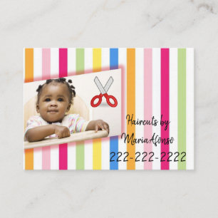 Business Cards, Children's Haircut Business Cards