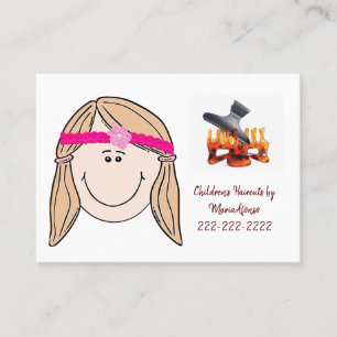 Business Cards, Children's Haircuts Business Cards