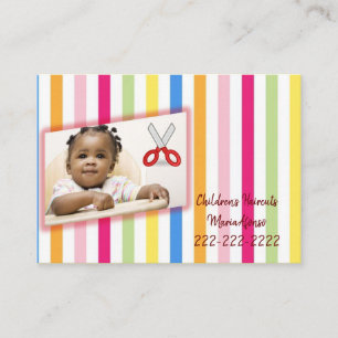 Business Cards, Children's Haircuts Business Cards
