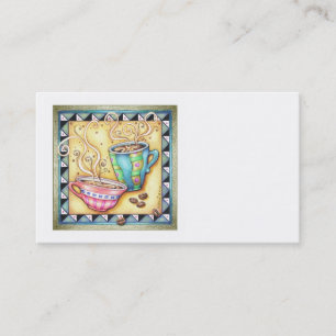 BUSINESS CARDS - COOL BEANS! COFFEE ART