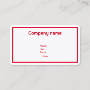 Business Cards Customised