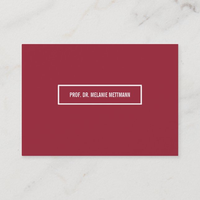 Business Cards Discreetly (Back)