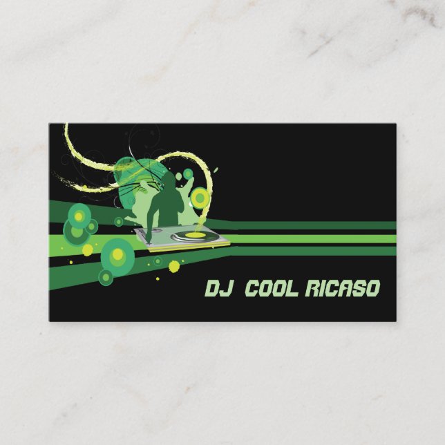 Business Cards DJ / Music (Front)
