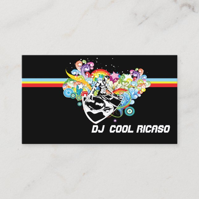 Business Cards DJ / Music (Front)