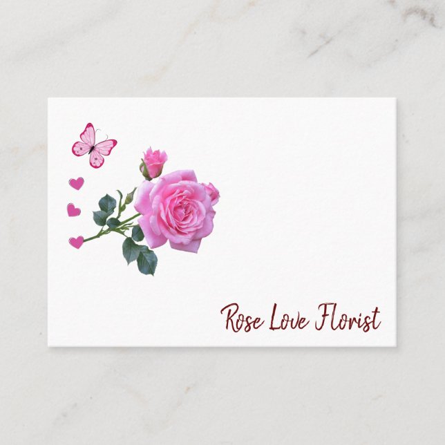 Business Cards, Florist Floral Business Cards (Front)