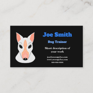 Business Cards for a dog trainer