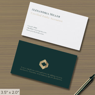 Business Cards for CPAs Legal Disclosure