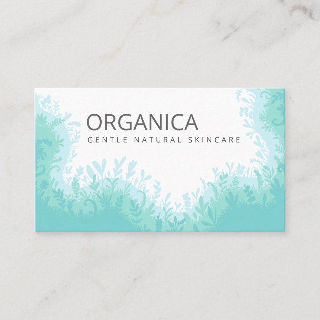 Business Cards For Organic Skin Care (Front)