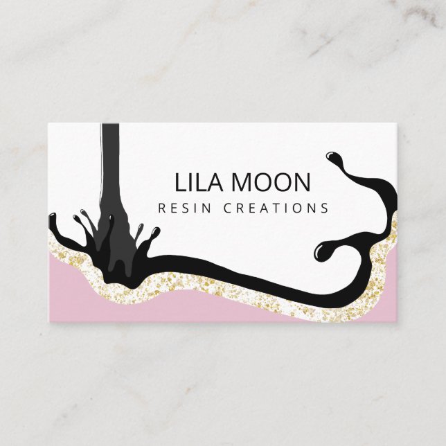 Business Cards For Resin Artist (Front)