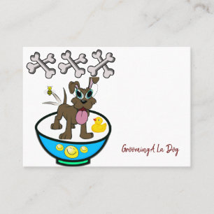 Business Cards, Grooming Dog Paws Business Cards
