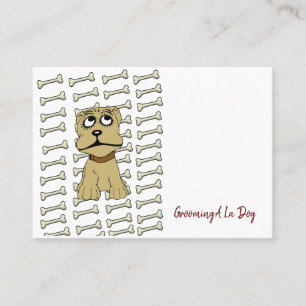 Business Cards, Grooming Dogs Paws Business Cards