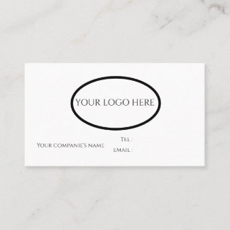 Business cards minimalist professional elegant