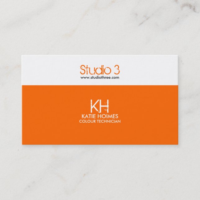 Business Cards - Modern 2 Horizontal (Front)