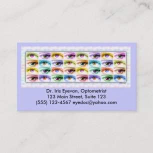 Business Cards - Pop Art Eyes, I