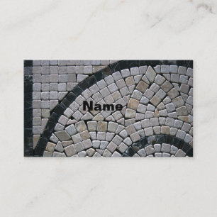 Business Cards Stone2-Monogram