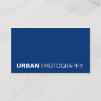 business cards > urban photography  [blue]